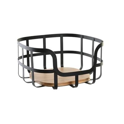 FRUTERO ACERO BAMBU 24X24X12,7 NEGRO