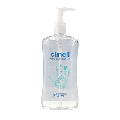 NRS Healthcare Clinell Hand Sanitiser Gel - 500 ml Pump
