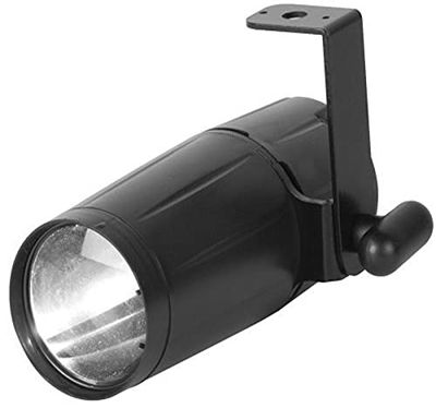 adj Pinspot LED - spotlight met 3 W LED en 2 lenzen