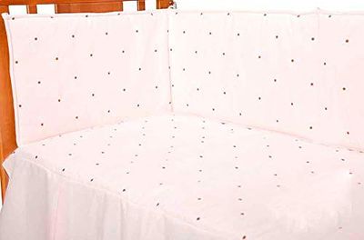 Babyline Lucía - Edredón, unisex, color choco rosa