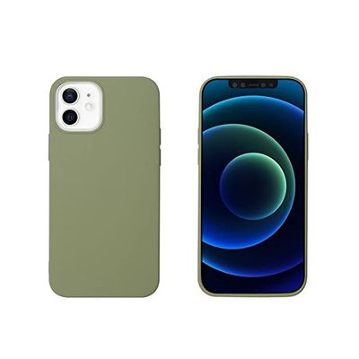 coque Custodia in TPU colorata per Apple iPhone 12 Mini, verde