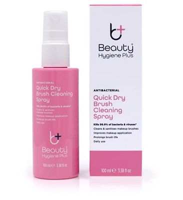 Beauty Hygiene Plus Makeup Brush Cleaner Spray Quick Dry Antibacterial & Antiviral 100ml