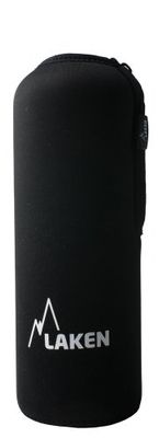 Laken Zwarte neopreen hoes voor aluminium flessen, 1,5 l Laken
