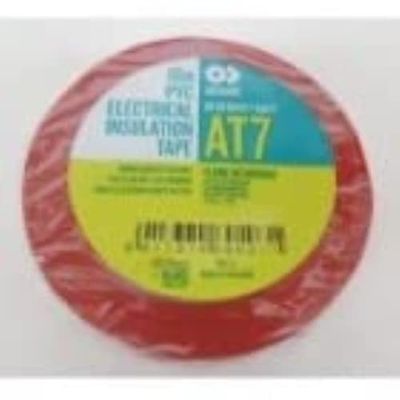 Nastro isolante per elettricista, nastro adesivo resistente, adesivo colorato, isolante, impermeabile, nastro adesivo di riperaggio rosso 80111