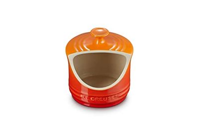 Le Creuset Zoutpot in Aardewerk, Oranjerood 80811100900005