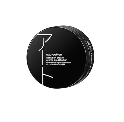 Shu Uemura, Crema Definidora Uzu Cotton, Para todo tipo de cabello, Fijación flexible, Acabado ligero, Antiencrespamiento, 75 ml