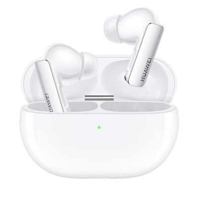 HUAWEI FreeBuds Pro 3 Wireless Headphones, Hi-Res Dual Driver Sound System, Intelligent Noise Cancellation, Higher Quality Calls, Up to 31 Hours Battery, Android & iOS, White