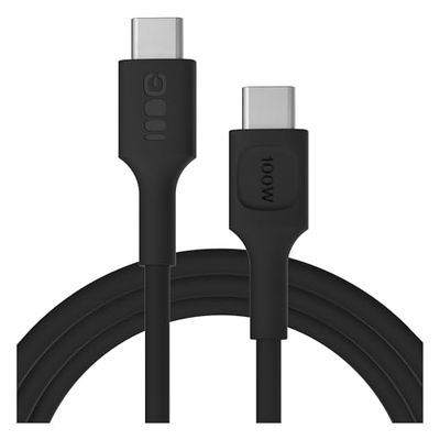 Cavo USB-C 100 W Greencell PowerFlex ricarica rapida PD (nero, 200)