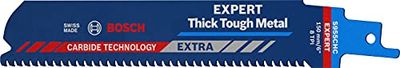 Bosch Professional 10x Lames de scie sabre Expert `Thick Tough Metal` S 955 CHC (pour Acier robuste, Fonte, Longueur 150 mm, Accessoires Scie sabre)