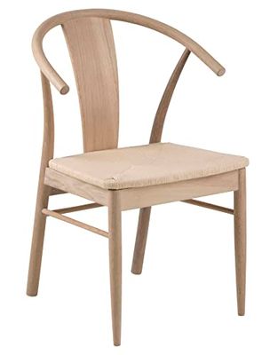 AC Design Juna stol, natur, trä, B: 54 x H: 83 x T: 54 cm, 2 st.