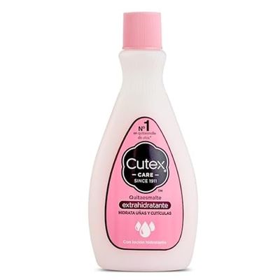 Cutex - Remova verniz hidratante de unhas, com cetona, glicerina, óleos minerais e vitamina E, elimina o esmalte, limpa, hidrata e fortalece as unhas e as cutículas, 200 ml