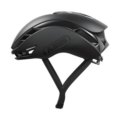 ABUS Racefietshelm GameChanger 2.0 High Performance Aerohelm met geoptimaliseerde aerodynamica en ventilatie, voor dames en heren, maat S, zwart
