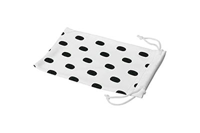 Bonamaison Imprimé Numériquement Lunettes Étui avec Cordon de Serrage, 100% Coton, Sac Lunettes, Pochette à Lunettes, 1 Pièce, Taille: 11x19 Cm