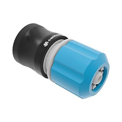 Cellfast ENERGO™ Raccord Rapide Universel 3/8", raccord pour Deux extrémités de Tuyau, Plastique PC/ABS, Forme Ergonomique, 53-121