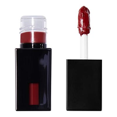 e.l.f. Cosmetics Glossy Lip Stain, tinta labbra leggera a lunga tenuta per un tocco di colore trasparente e un delicato effetto lucido, Spicy Sienna
