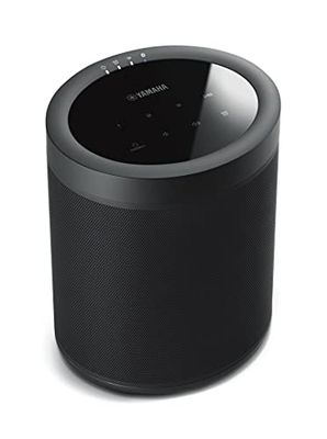 Yamaha MusicCast 20 Soundbox (Draadloze 2-weg netwerk,Multiroom WLAN-Speaker Compatibel Met Amazon Alexa) Zwart