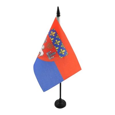 Toulouse tafelvlag 21x14cm - KLEIN Toulouse kantoorvlag 14 x 21 cm - AZ VLAG