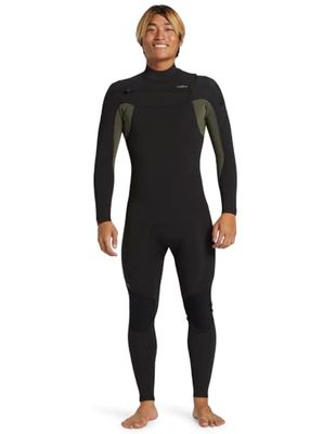 Quiksilver Everyday Sessions 4/3 CZ Combinaisons humides pour Hommes, Thyme, LS