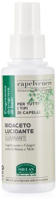 Helan Capelvenere - Illuminating Hair Spray with Sweet Almond Ginger and Apple Vinegar, After Rinse Detangling Spray with Conditioning and Moisturising Action for Hair Care - Made in Italy, 100 ml