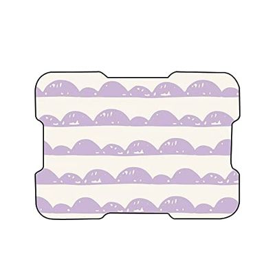 Bonamaison, Digitaal bedrukte muismat, antislip onderkant, voor kantoor en thuis, afmetingen: 22x18 cm