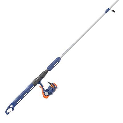 Zebco WILDER 4'3" 2PC SPIN COMBO 6 C Vissen, Blauw/Oranje, 15