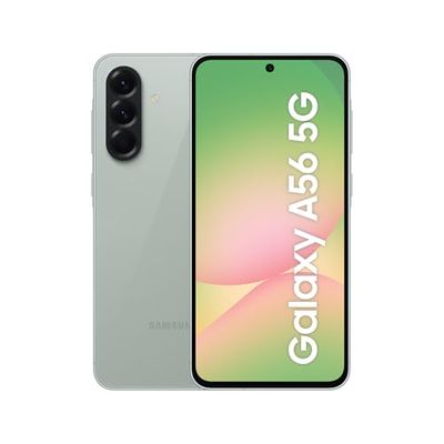 Samsung Galaxy A56 5G 256GB, Teléfono Móvil, 8GB RAM, 50MP Cámara, Oliva, Garantía del Fabricante 3 Años + 1 Año Extra