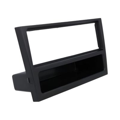 Sound-way - Single DIN Car Radio Frame Installation, 1 DIN Front Panel Frame Stereo compatible with Vauxhall Opel Agila, Combo, Corsa, Meriva, Signum, Tigra, Vectra, Vivaro