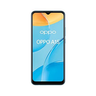 OPPO A15 - Smartphone 32GB, 3GB RAM, Dual SIM, Carga rápida 18W - Azul