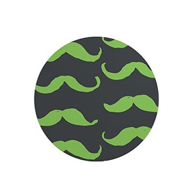 Questo Casa, Round Digital Printed Mouse Pad, Non-Slip Base, for Office and Home, Diameter:22cm