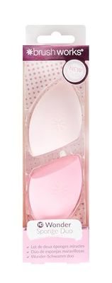 Borsten fungerar HD Wonder Complexion svamp duo pack
