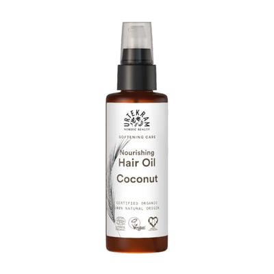 Urtekram Hair Oil - Nourishing - Coconut - 100 ml, Vegan, Organic, Natural Origin, 1 pack