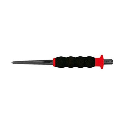 KING TONY 76108-74G legerat stål höljd mittpunch, 8 mm diameter, 185 mm längd, paket med 12