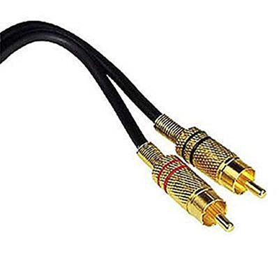 Hama Ljudanslutningskabel 2 RCA-kontakter – 2 RCA-kontakter, 5 m