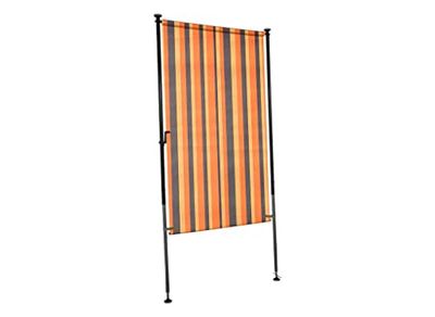 Angerer Balcony Screen Protector No. 200 naranja, 150 cm de ancho, 2317/200