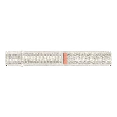 SAMSUNG Fabric Band (Wide, M/L) Bracelet en matériau réfléchissant pour Galaxy Watch4 | Watch5 | Watch6 | Watch FE | Watch7 Series, Sable