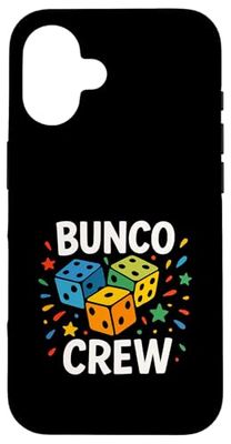Bunco Crew Funny Bunco Game Night Party Women Girls Case for iPhone 16
