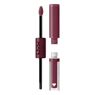NYX Professional Makeup Rossetto Ultra Pigmentato, Brillantezza a Lunga Tenuta, No Transfer, Shine Loud, 19 Never Basic