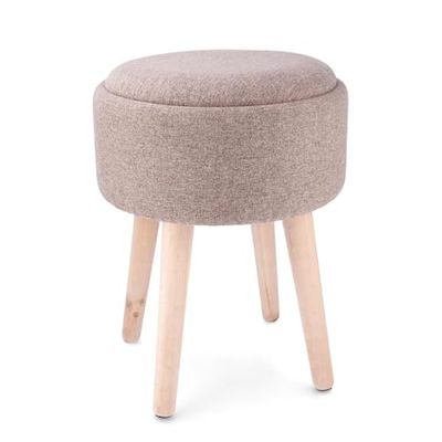 VINTHERA Moa Tabouret avec Rangement 34 x 34 x 45 cm Poids Max 100 kg MDF