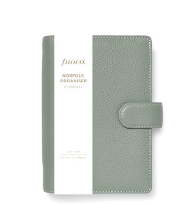 Filofax Organizador personal Norfolk, color salvia