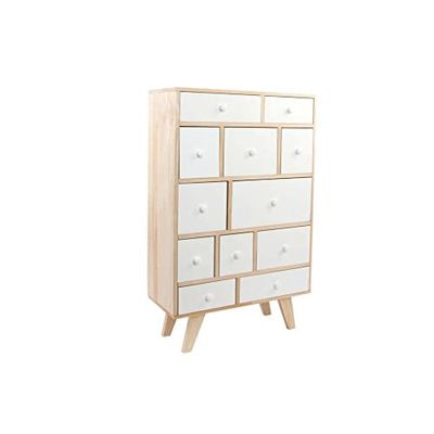 DKD Home Decor Borst van hout, 60 x 25 x 94 cm