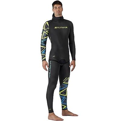 SALVIMAR Record Man Wetsuit voor heren, zwart, 2,5 mm, M