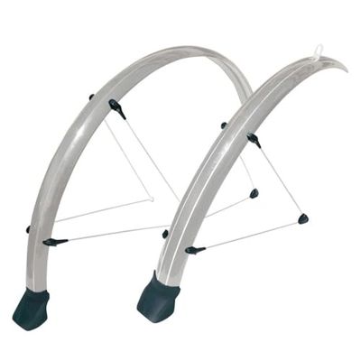 Stronglight skyddsplatta set Tour silver Large