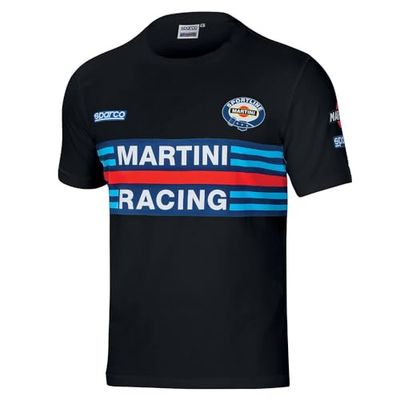 sparco T-shirt Martini-R Taille XXL Noir, multicolore, 42/50 EU