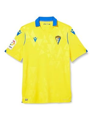Cadiz C.F Shirt,Unisex,Yellow and blue,S