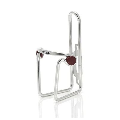 XLC Unisex - Volwassenen accessoires drinkfleshouder aluminium BC-A02, zilver, één maat