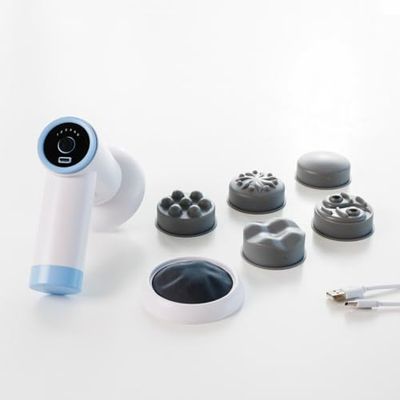 Pistolet do masażu antycellulitowego 6 w 1 z ładowarką CellyGun InnovaGoods