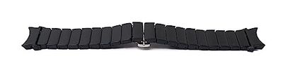 System-S Armband 20 mm av PC för Samsung Galaxy Watch 5 4 Smartwatch i svart, svart, Eine Grösse, Klassisk