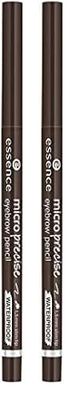 Essence Micro Precise Pincel De Cejas 03 (Confezione da 2)