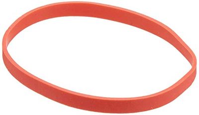Rolyan Color Organized Elastic Latex Free Lightweight Red Hand Therapy Exercise Equipment for Ergonomic Hand Exerciser