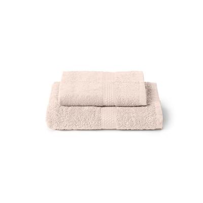Caleffi Set Asciugamani Bagno Viso e Bidet in Cotone, Asciugamani Resistente a Lavaggi, Include 1 Asciugamano Viso 55x100 cm e 1 Asciugamano Bidet Ospite 40x60 cm, Asciugamani Caleffi 2 Pezzi